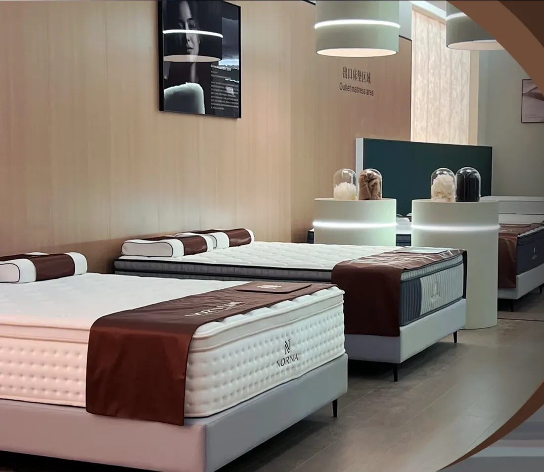 NORNA mattress showroom